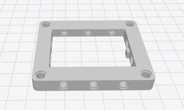 Image of gcode prepared for printing on a Snapmaker